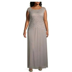 COPY - Onyx nite dress 14w lace gown women's plus…